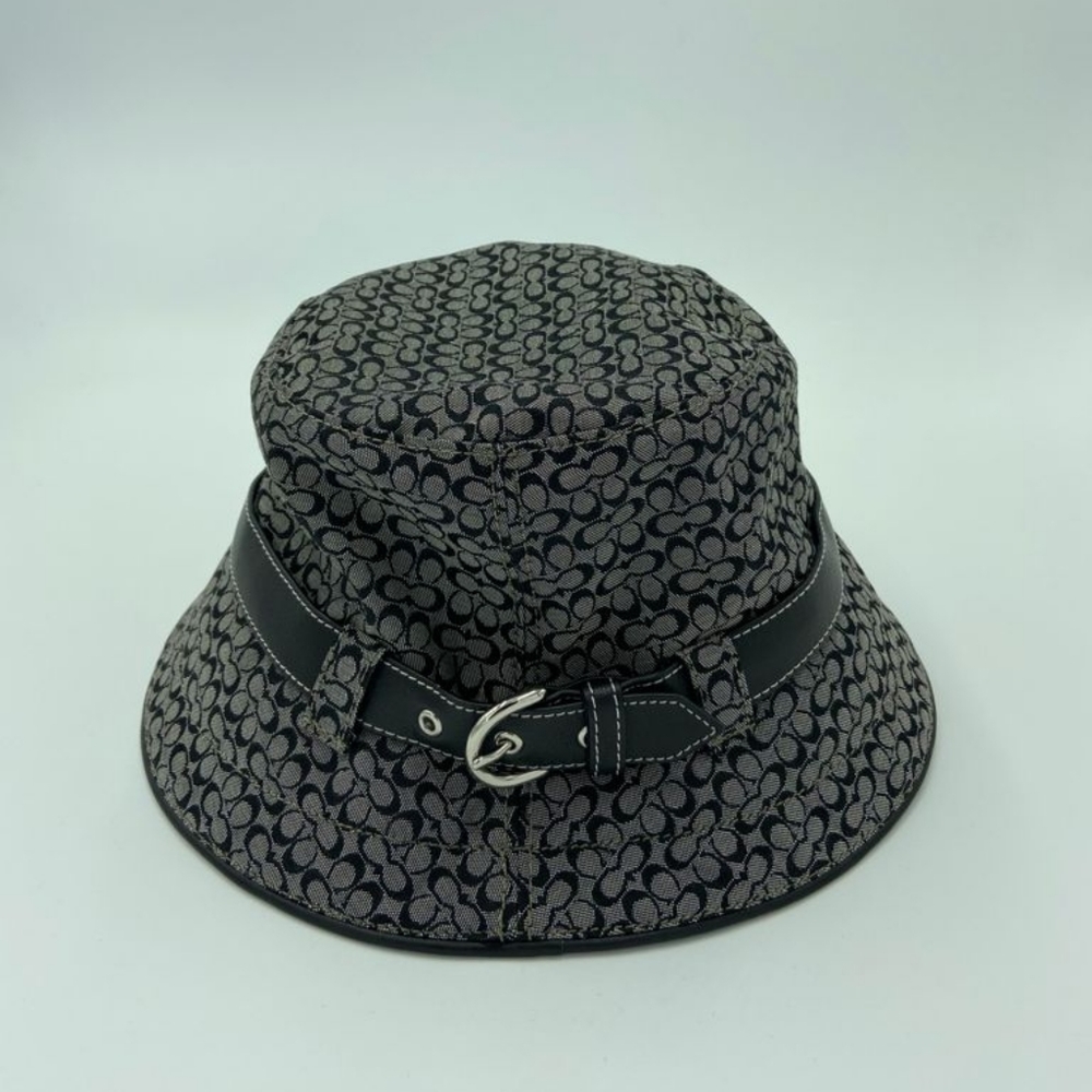 Black Coach Bucket Hat Vintage